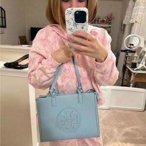 Inspired Elegant light Blue Handbag
